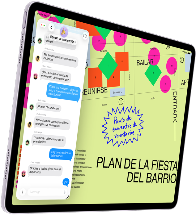 iPad Air morado